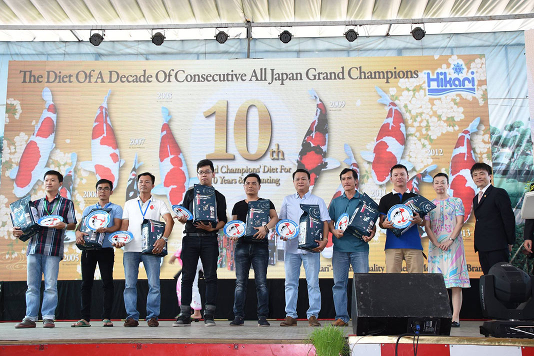 2015 Vietnam Young Koi Show 2015 Vietnam Young Koi Show